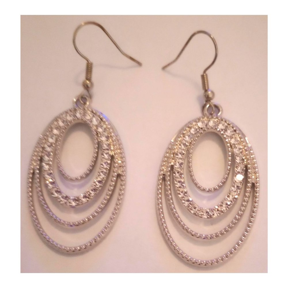 Silver Tone Earrings